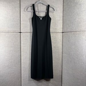 Elegant Black Sleeveless Dress